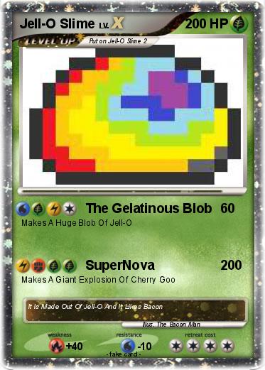 Pokemon Jell-O Slime