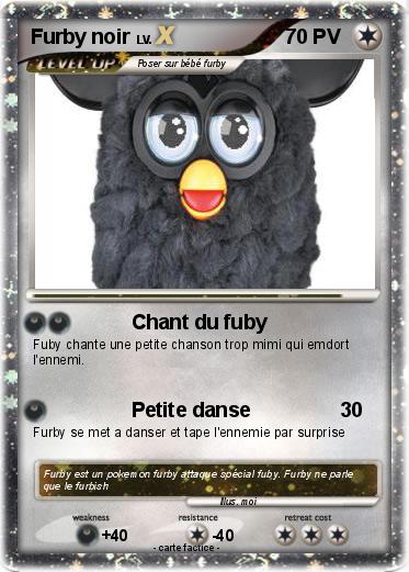 Pokemon Furby noir