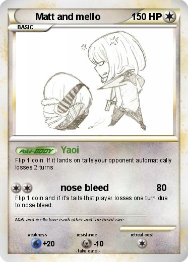 Pokemon Matt and mello
