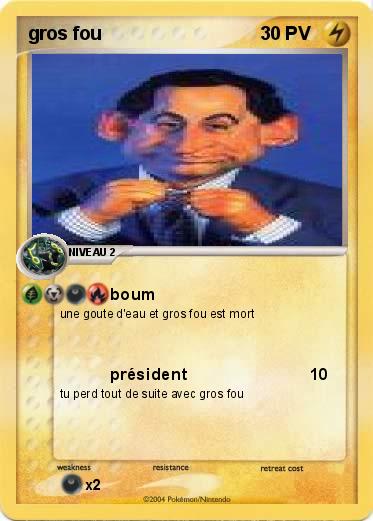Pokemon gros fou 