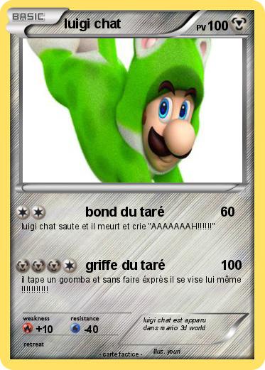 Pokemon luigi chat