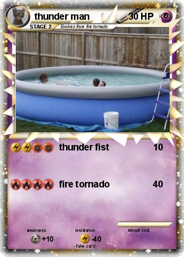 Pokemon thunder man