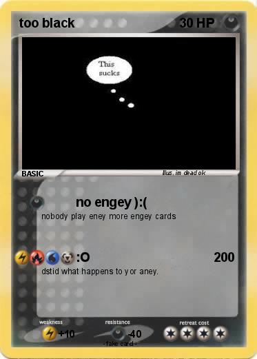 Pokemon too black