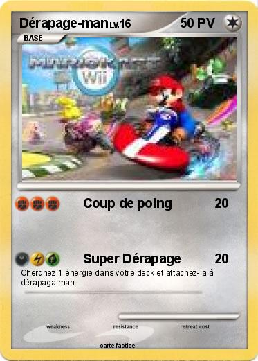 Pokemon Dérapage-man