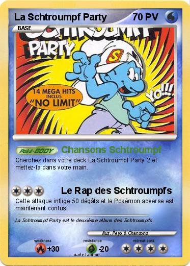 Pokemon La Schtroumpf Party