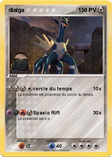 Pokemon dialga 