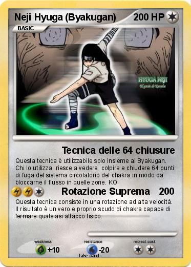Pokemon Neji Hyuga (Byakugan)