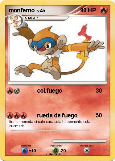 Pokemon monferno