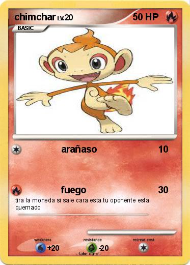 Pokemon chimchar