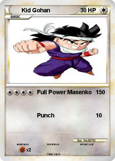 Pokemon Kid Gohan