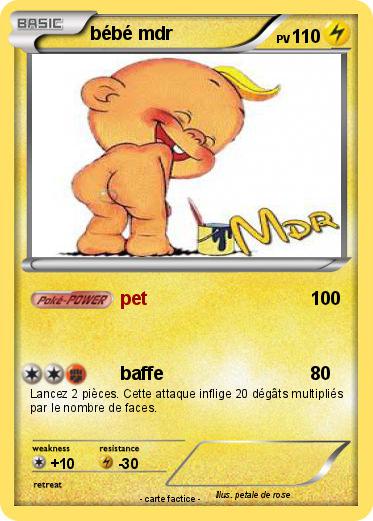 Pokemon bébé mdr