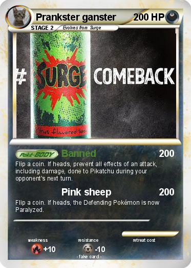 Pokemon Prankster ganster