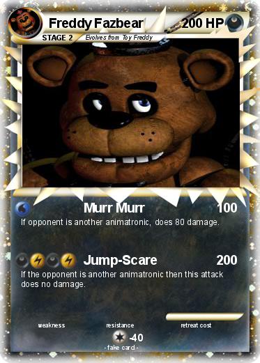 Pokemon Freddy Fazbear