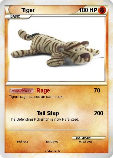 Pokemon Tiger