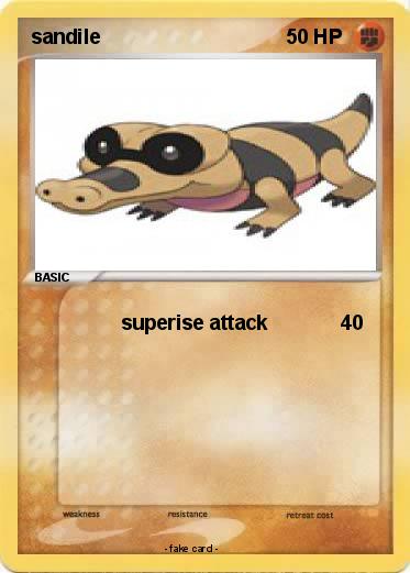 Pokemon sandile