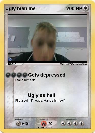 Pokemon Ugly man me