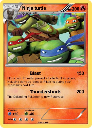 Pokemon Ninja turtle