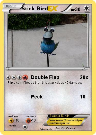 Pokemon Stick Bird