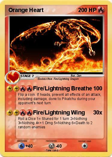 Pokemon Orange Heart