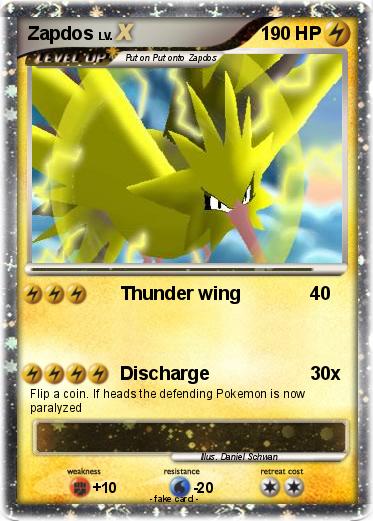 Pokemon Zapdos