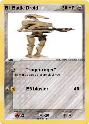 Pokemon B1 Battle Droid