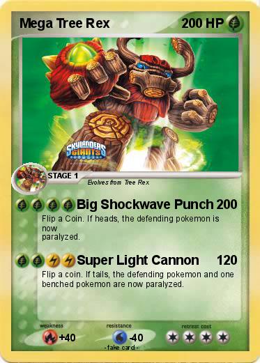 Pokemon Mega Tree Rex
