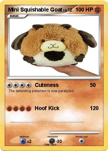 Pokemon Mini Squishable Goat
