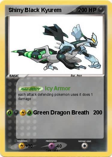 Pokemon Shiny Black Kyurem