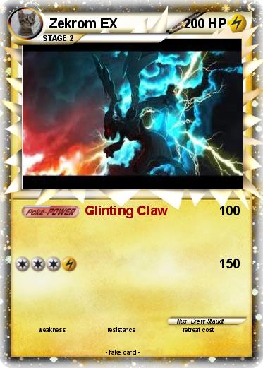 Pokemon Zekrom EX