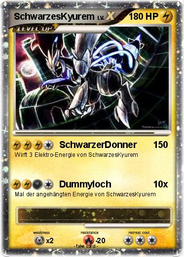 Pokemon SchwarzesKyurem