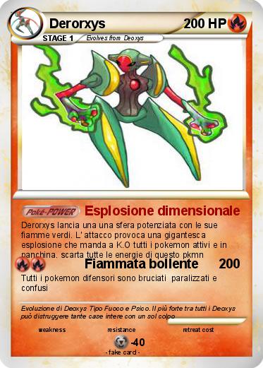 Pokemon Derorxys