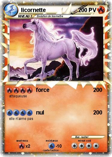 Pokemon licornette