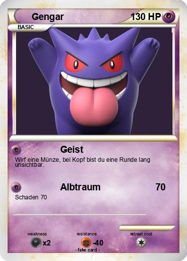 Pokemon Gengar