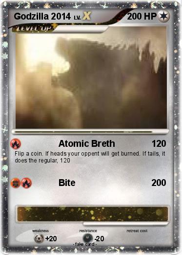 Pokemon Godzilla 2014