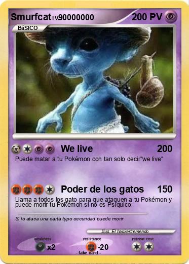 Pokemon Smurfcat