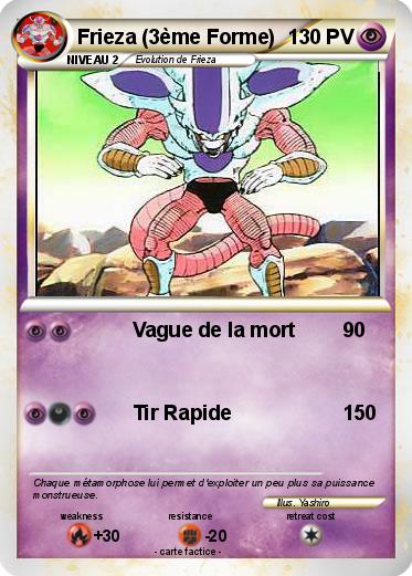 Pokemon Frieza (3ème Forme)
