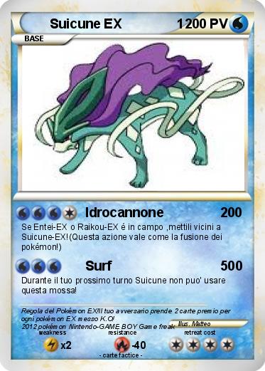 Pokemon Suicune EX               1