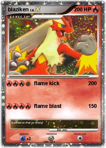 Pokemon blaziken
