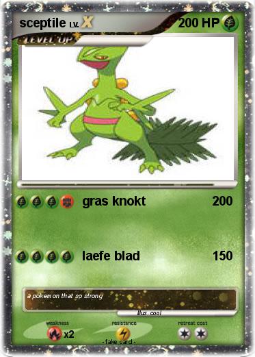 Pokemon sceptile