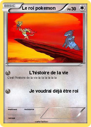 Pokemon Le roi pokemon