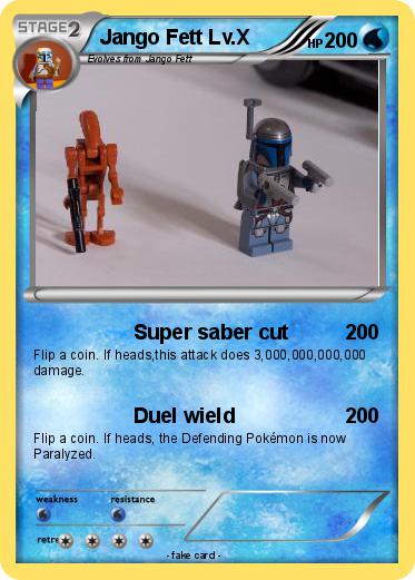 Pokemon Jango Fett Lv.X