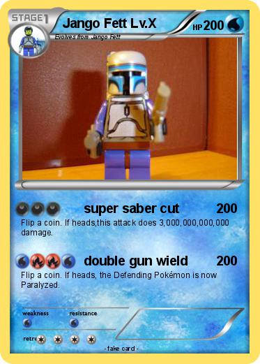 Pokemon Jango Fett Lv.X