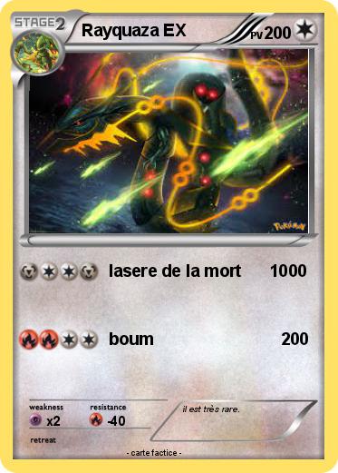 Pokemon Rayquaza EX