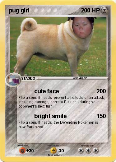 Pokemon pug girl