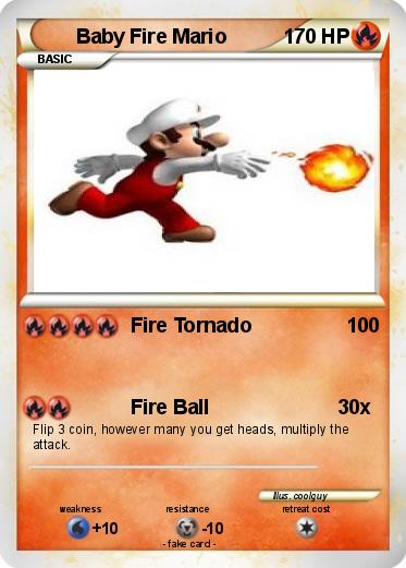Pokemon Baby Fire Mario