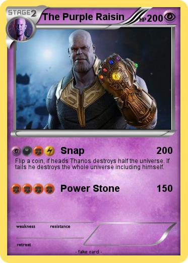 Pokemon The Purple Raisin