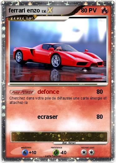 Pokemon ferrari enzo