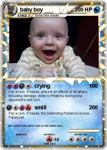 Pokemon baby boy