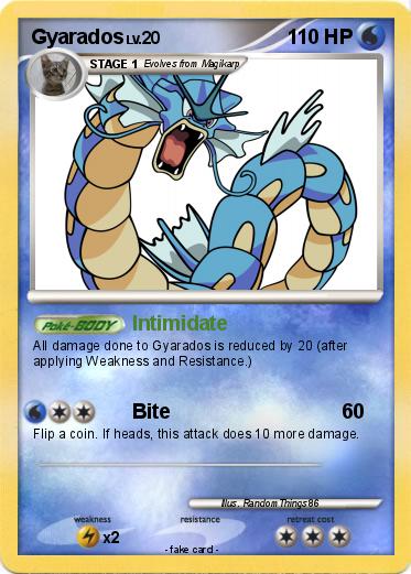 Pokemon Gyarados