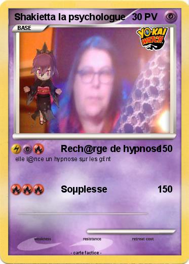Pokemon Shakietta la psychologue